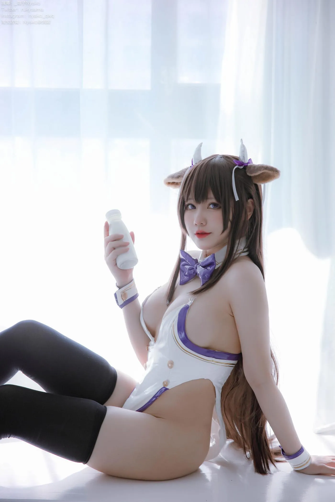 Nyako喵子 – NO.50 樫野本 牛牛赌场女郎 [78P]插图